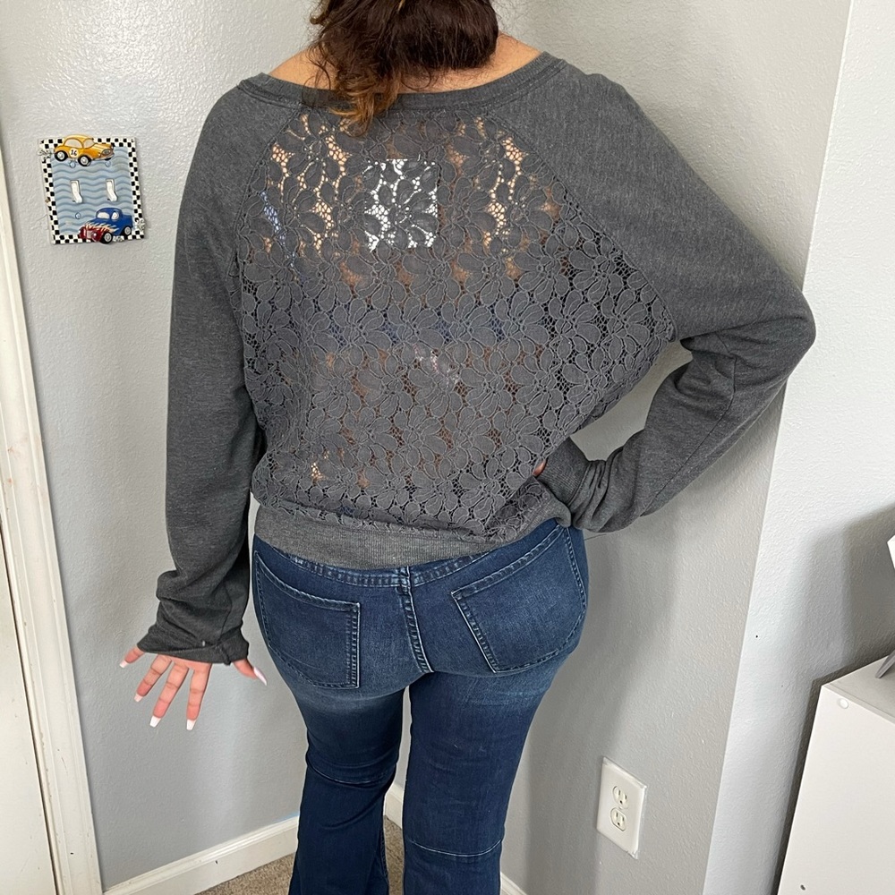 Grey Aeropostale Sweater